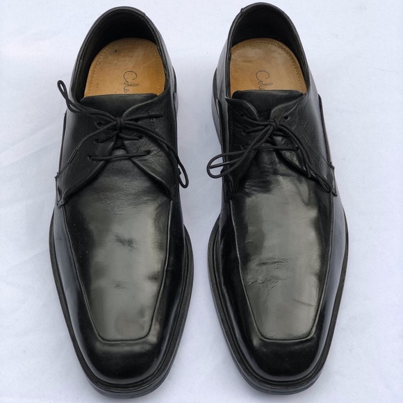 Cole Haan Air Jackson Apron Toe Oxfords Black  9.5 - Picture 1 of 6